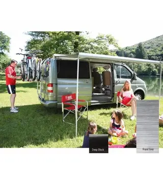 Fiamma F45S 260 cm til VW T5 California Svart / Royal Grey