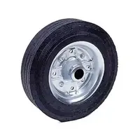 Hjul 200x50 mm solid gummi 