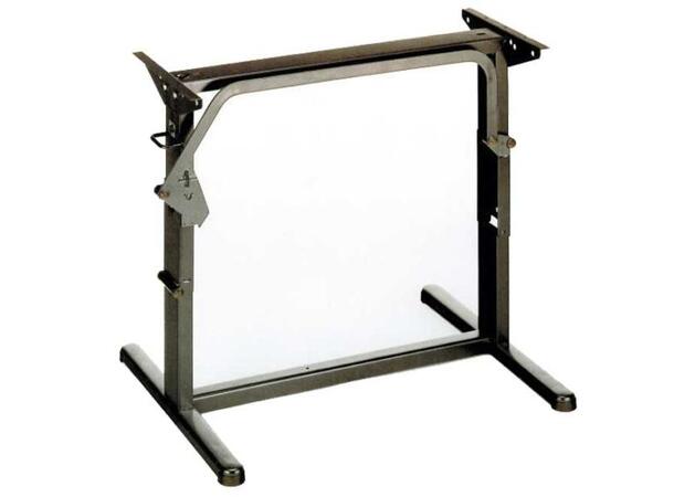 Løftebordstativ, metall - lengde: 60 cm H: 30-70 CM  lysgrå (illustrasjonsbilde) 