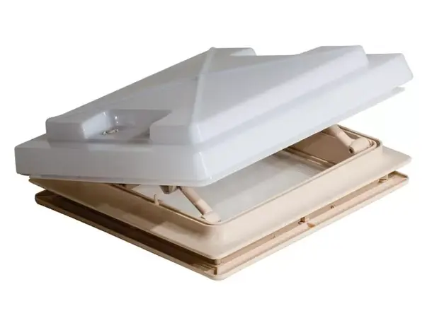 MPK takluke med myggnett 280x280 mm – Beige | Caravan.no