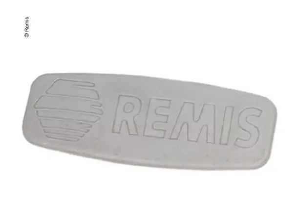 Cover plate REMIS logo (front IV 2011) beige 