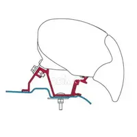 Fiamma adapter for F65L og F80S Sprinter og Crafter fra 2017