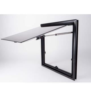 RW STYLE Vindu 700x300 Utvippbart vindu tonet, Alu.ramme, flat