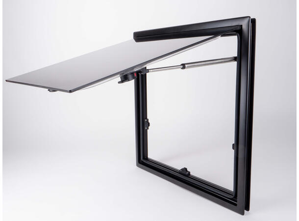 RW STYLE Vindu 700x300 Utvippbart vindu tonet, Alu.ramme, flat 