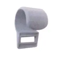 Inneteltkrok Ø20-25 mm 5 stk med spor 