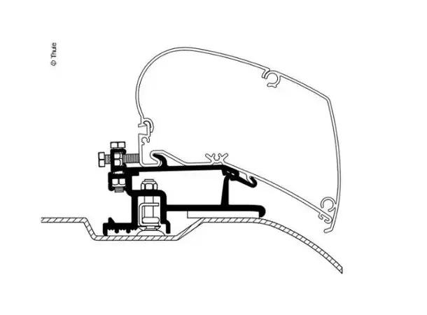 Markise adapter Ducato a 07 set – Serie 6/9 | Caravan.no