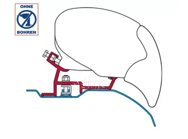 Fiamma adapter Ducato fra 2007 | Caravan.no