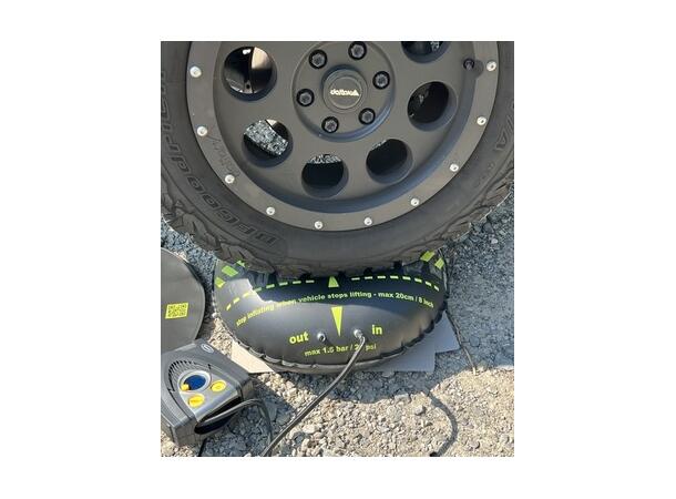 Flat-jack camper 2.0 Dekk-luftpute enkel nivellering 