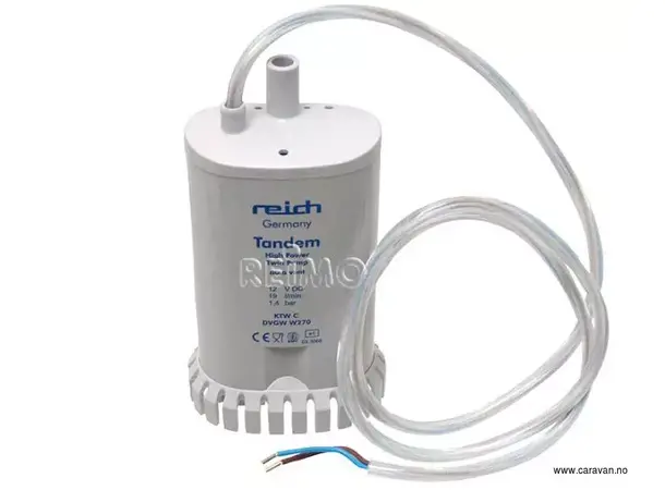 Senkepumpe pumpe Twin 19 l, 1,4bar | Caravan.no