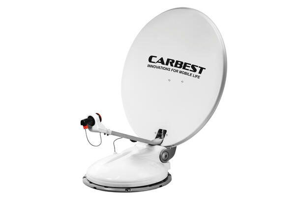 Carbest Travelsat 2 - Twin Sat-anlegg me Twin-satellittanlegg for 2 mottakere 