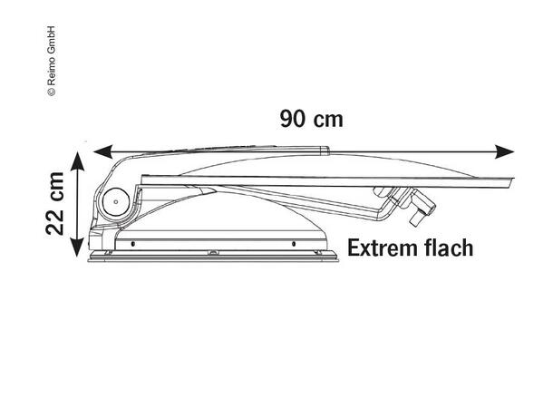 Carbest Travelsat 2 - Twin Sat-anlegg me Twin-satellittanlegg for 2 mottakere 