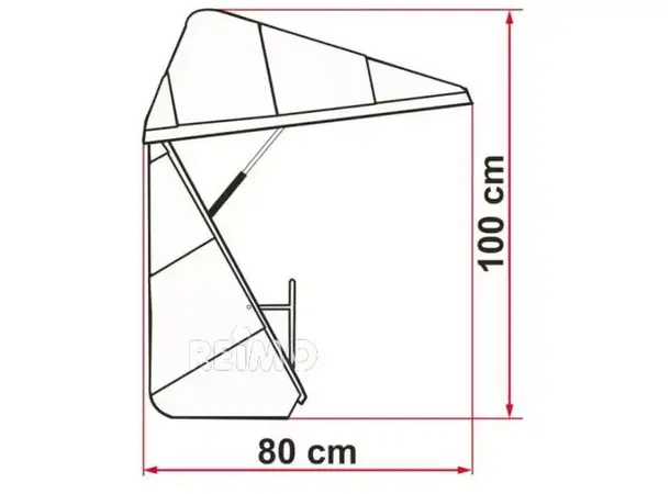 Fiamma bagasjeboks for sykkelstativ | Caravan.no