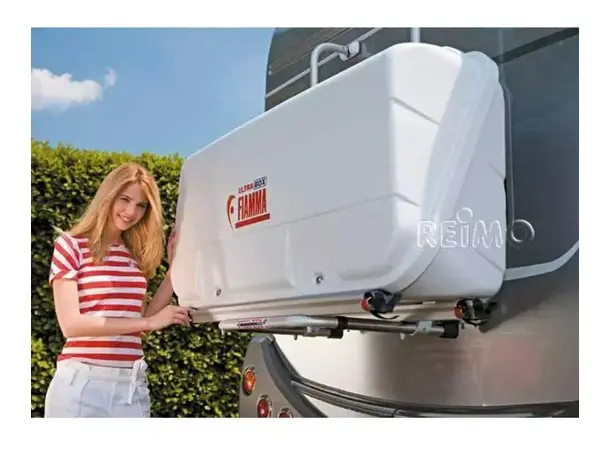 Fiamma bagasjeboks for sykkelstativ | Caravan.no