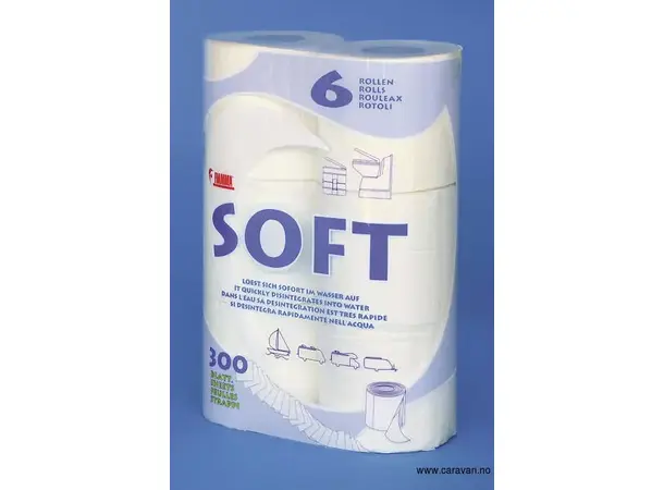 Fiamma toalettpapir - 6 ruller – 97312-010 | Caravan.no