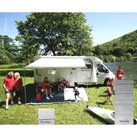Fiamma veggmarkise F45S 260 cm Hvit / Royal Grey