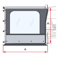 Side W Pro Van - Seitenteil mit Fenster 
