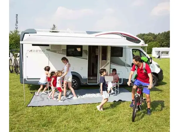 Fiamma veggmarkise F45S 450 cm Svart / Royal grey 