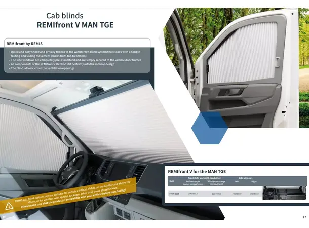 REMIfront III til MAN TGE fra 2019 | Caravan.no