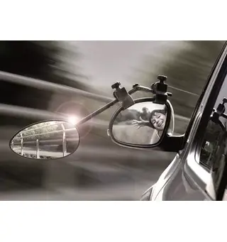 Reich Speed Fix clip-on speil 2 stk Med konveksglass