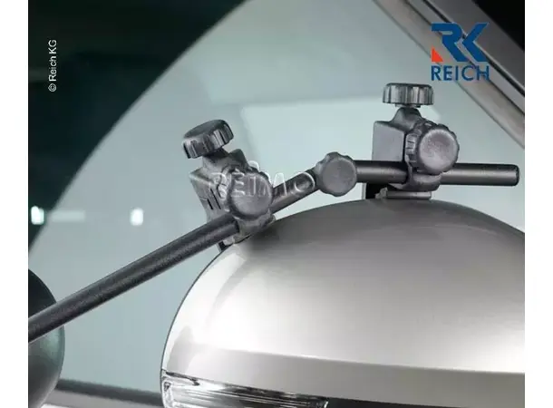 Reich Speed Fix clip-on speil 2 stk Med konveksglass 
