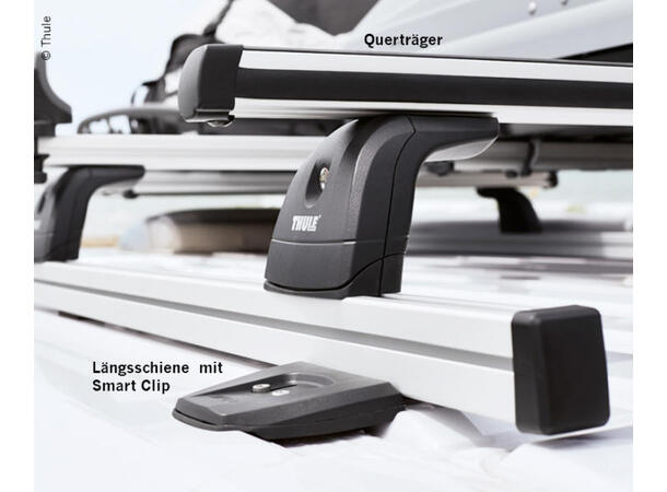 SmartClamp takstativsystem Short for Fia Grunnskinner 4-punkts system - 2 Thule P 