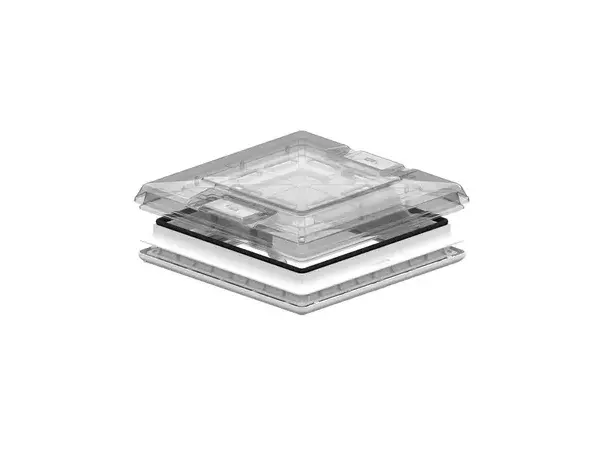 Fiamma takluke vent 50x50 cm crystal | Caravan.no