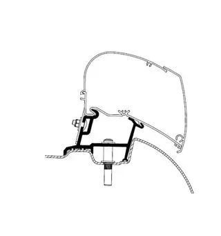 Thule adapter til 6300/6200 VW Crafter fra 2007-2016 301685
