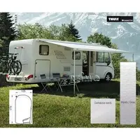 Thule veggmarkise 8000 500 cm Mystic grey / Hvit