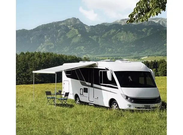 Thule Omnistor 5200 500 cm – Sølv / Mystic Grey | Caravan.no