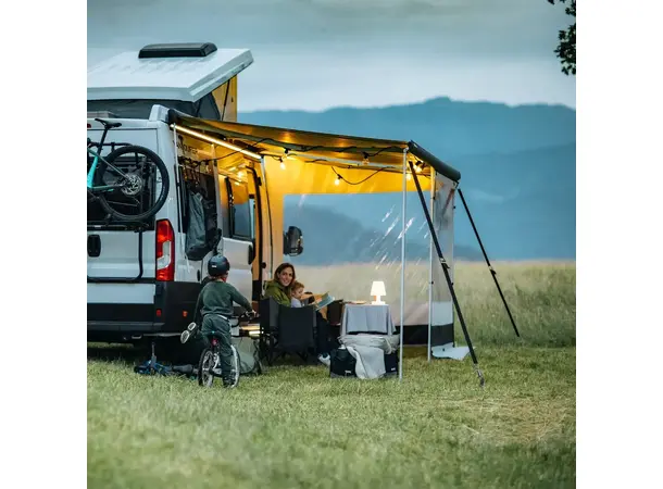 Thule Omnistor 5200 markise 500 cm Svart/Mystic Grey 