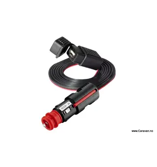 1,8 meter koblingskabel 12V med USB 2A