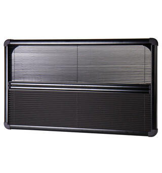 Blendingsgardin RW Style – matt svart 1028 mm x 528 mm