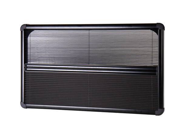 Blendingsgardin RW Style – matt svart 1028 mm x 528 mm 