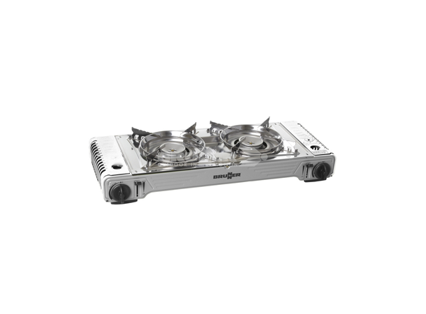 Brunner Devil Double Grill Gasskoker med grillplate - boks 
