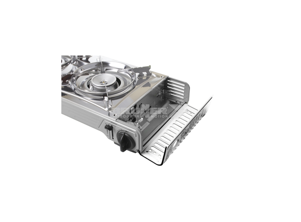 Brunner Devil Double Grill Gasskoker med grillplate - boks 