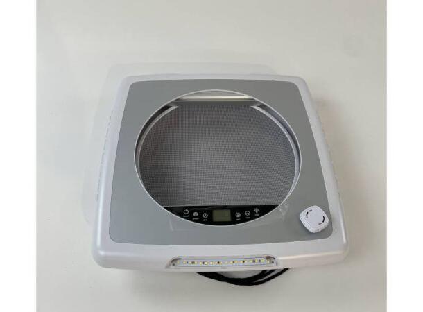 FMT Fan Plus takluke med vifte Sort topp Passer perfekt til 40 x 40 hull. 