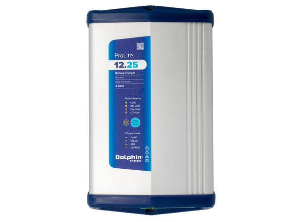 Intelligent batterilader ProLite 12V 25A, alle batterier 