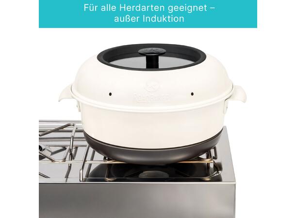 RoadBaker – mobil camping bakeovn Med spesial glasslokk for bedre kontroll 