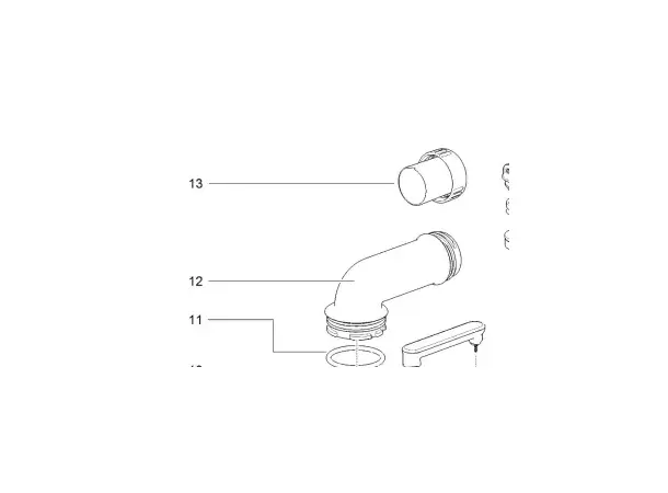 Spout complete c220 20097306 