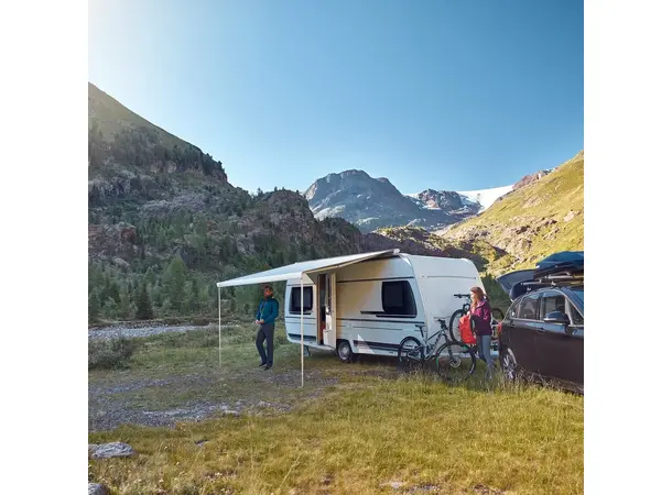 Thule omnistor 6300 markise 450 cm Svart/Mystic Grey 