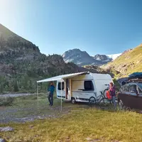 Thule omnistor 6300 markise 450 cm Svart/Mystic Grey