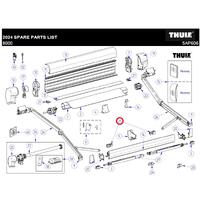 LH+RH gliding pieces tension arms 