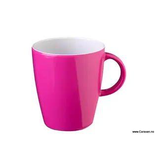 Rød spectrum krus, rosa