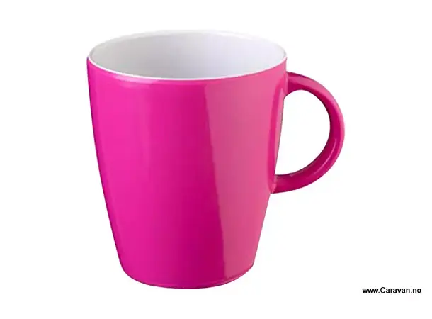 Rød spectrum krus, rosa 