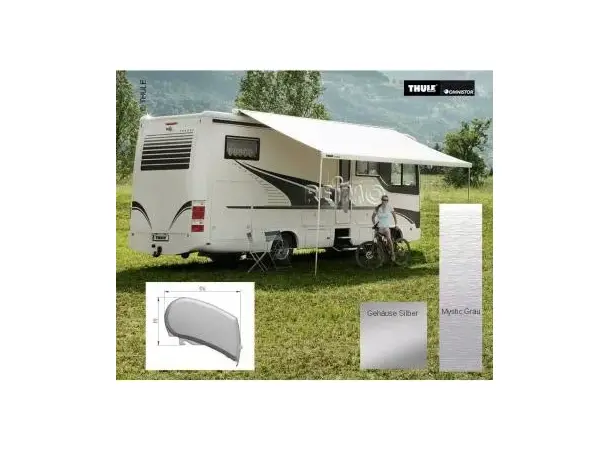 Thule takmarkise 9200 550 cm Mystic grey / Sølv 