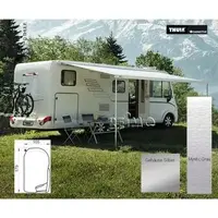 Thule veggmarkise 8000 550 cm Mystic grey / Sølv