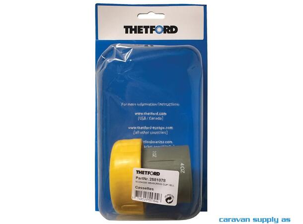 Skrukappe kloakktank gul | Caravan.no