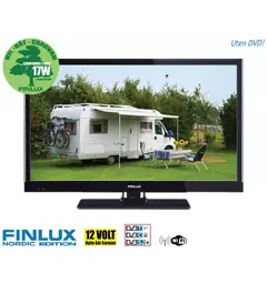 TV Finlux 22" med DVD 12V/230V LED Smart