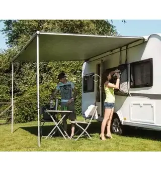 Thule posemarkise 1200 375 cm Mystic grey / Hvit