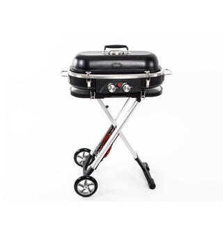 Trolley 2-brenne gassgrill Med tennsikring